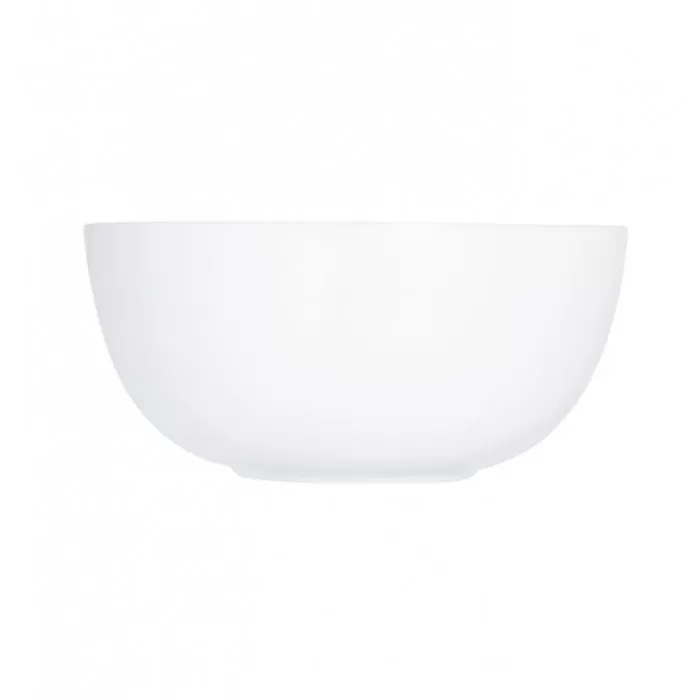 Салатник Luminarc d 21 см, 2 л, стеклокерамика, белый цвет, ARC, Франция (/6/)