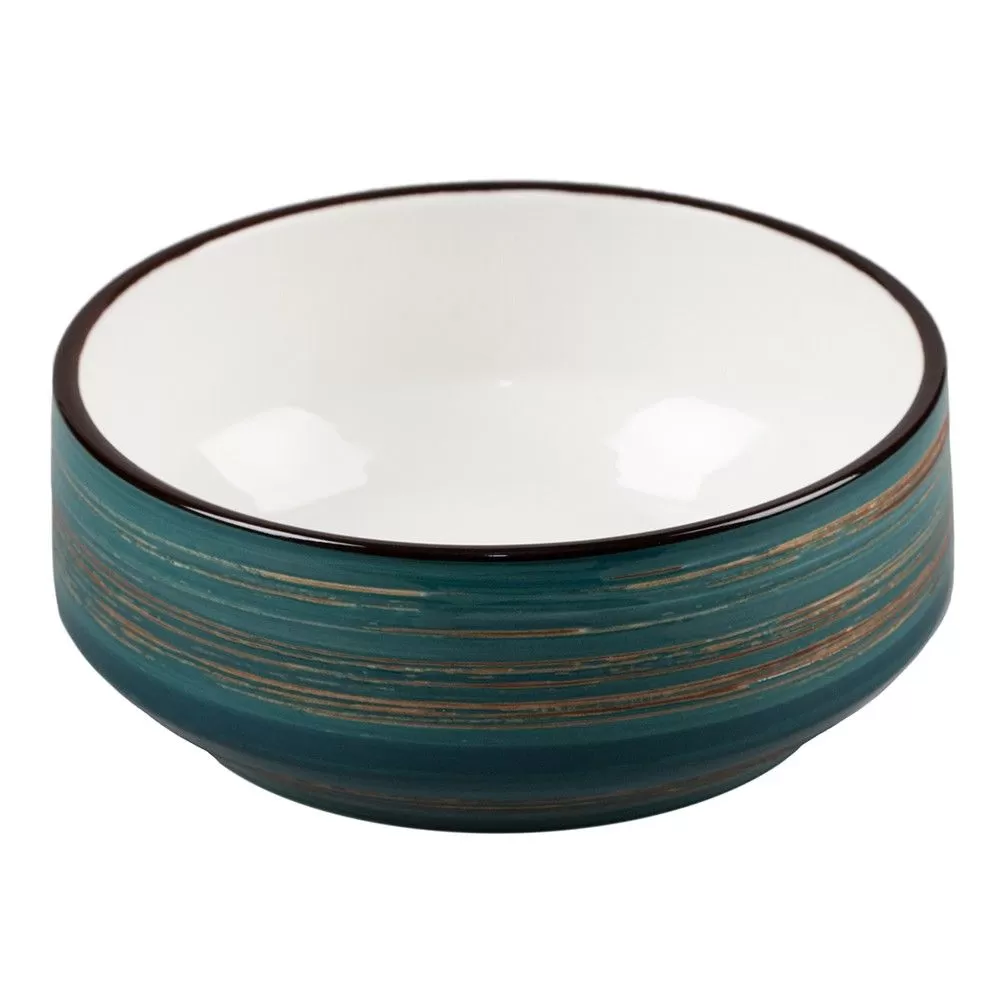 Салатник Texture Dark Green Lines 14 см, P.L. Proff Cuisine