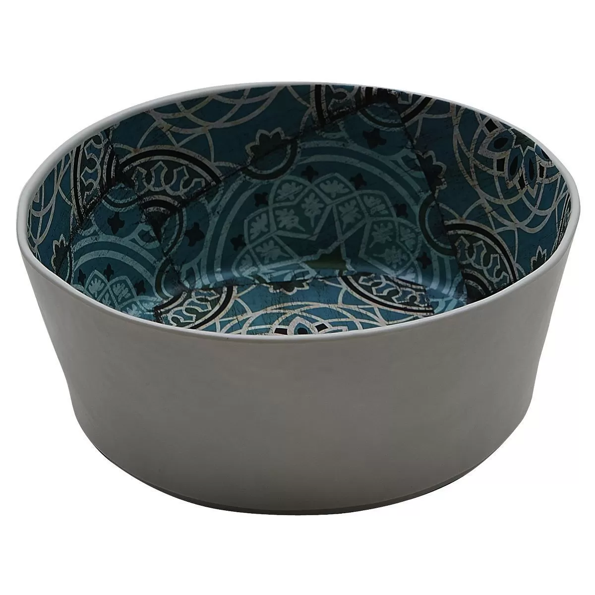 Салатник меламиновый 24.2*9.8 см,Damask Blue, P.L.
