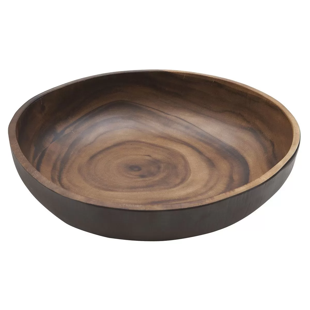 Салатник меламиновый 37.5*37.5*9см, P.L. Аfrican wood 2