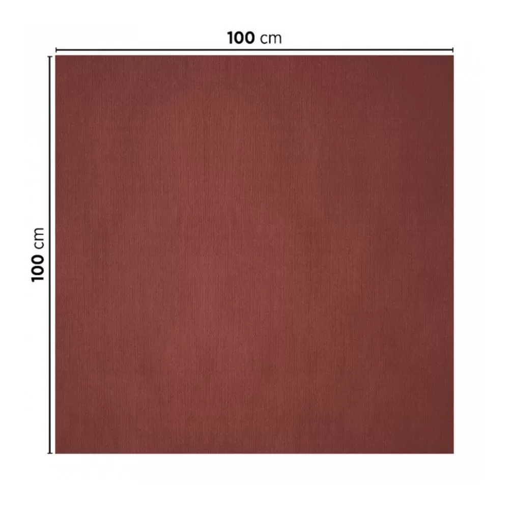 Скатерть бумажная 100*100 см, бордо, 20 шт, Garcia de PouИспания