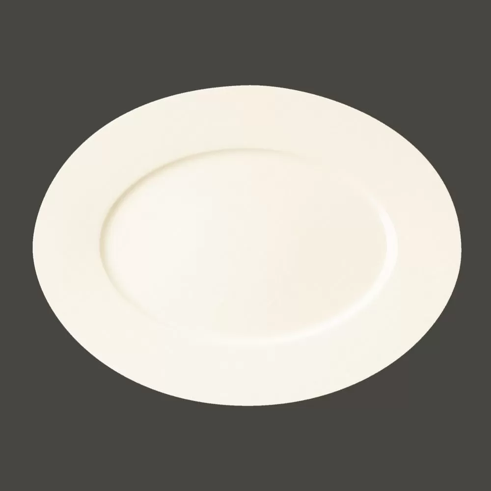 Тарелка овальная плоская RAK Porcelain Fine Dine 36*27 см