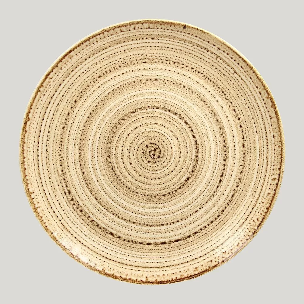 Тарелка RAK Porcelain Twirl Beach плоская 31 см