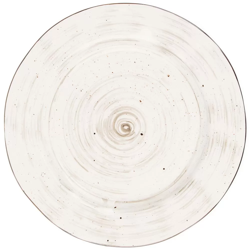 Тарелка White Fusion d=22,5 см, P.L. Proff Cuisine (73024264/73024267)