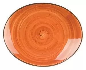 Тарелка Fusion Brown Shore 21*17,5 см, P.L. Proff Cuisine