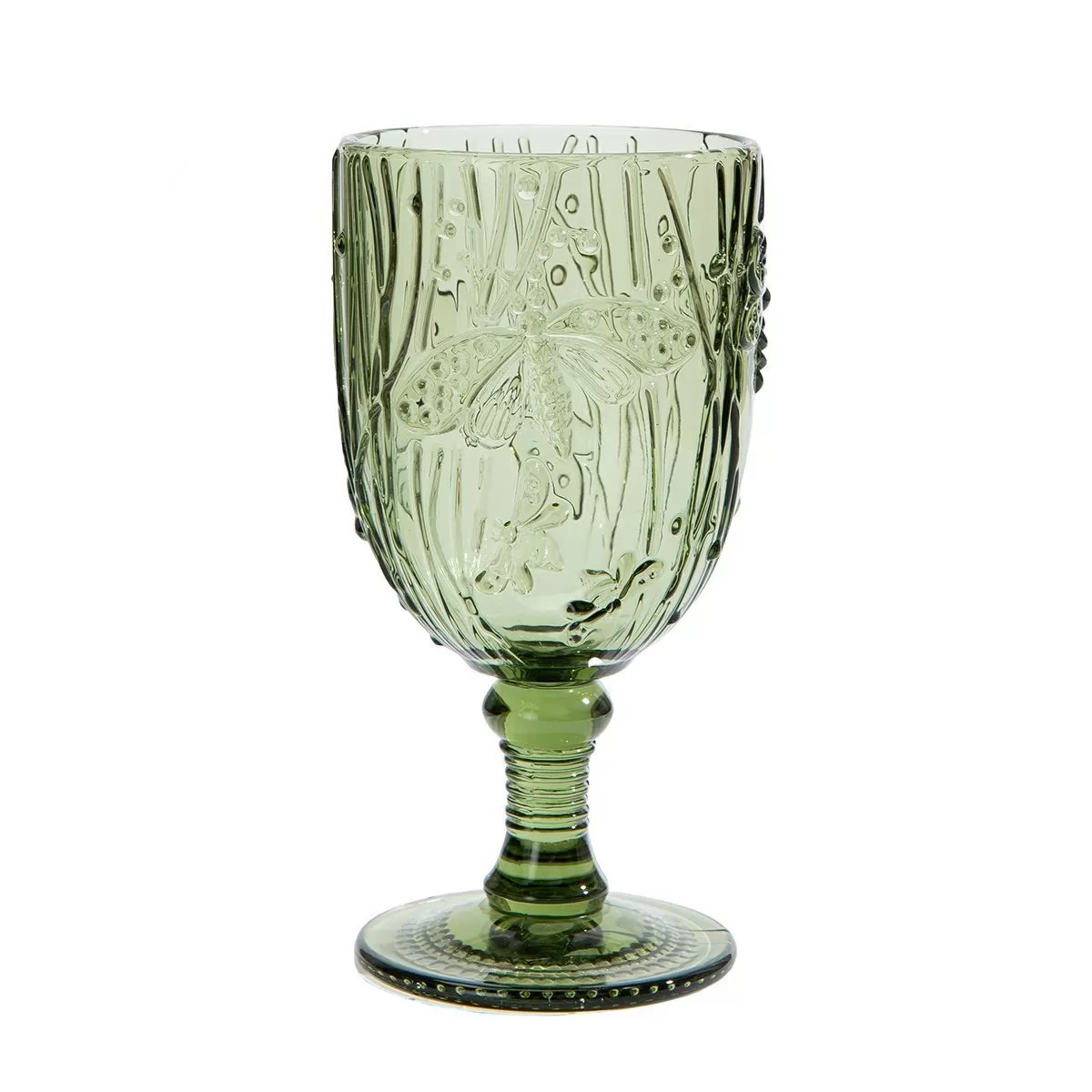 Бокал для вина зеленый 350 мл,P.L. — BarWare