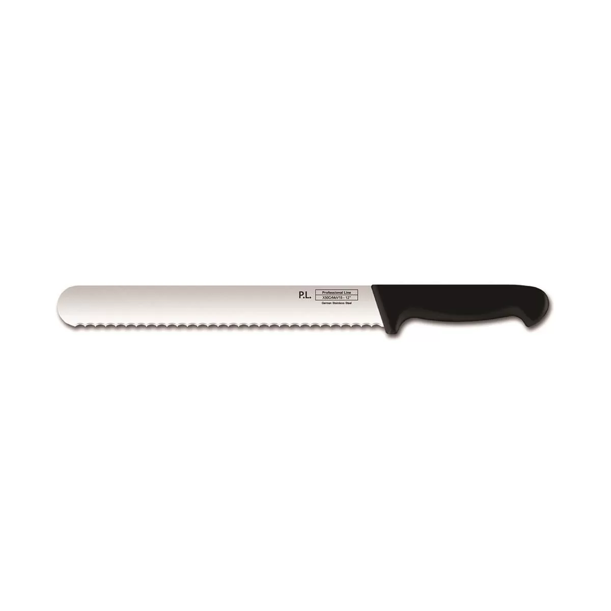 Нож  PRO-Line 30 см, черная пластиковая ручка, P.L. Proff Cuisine