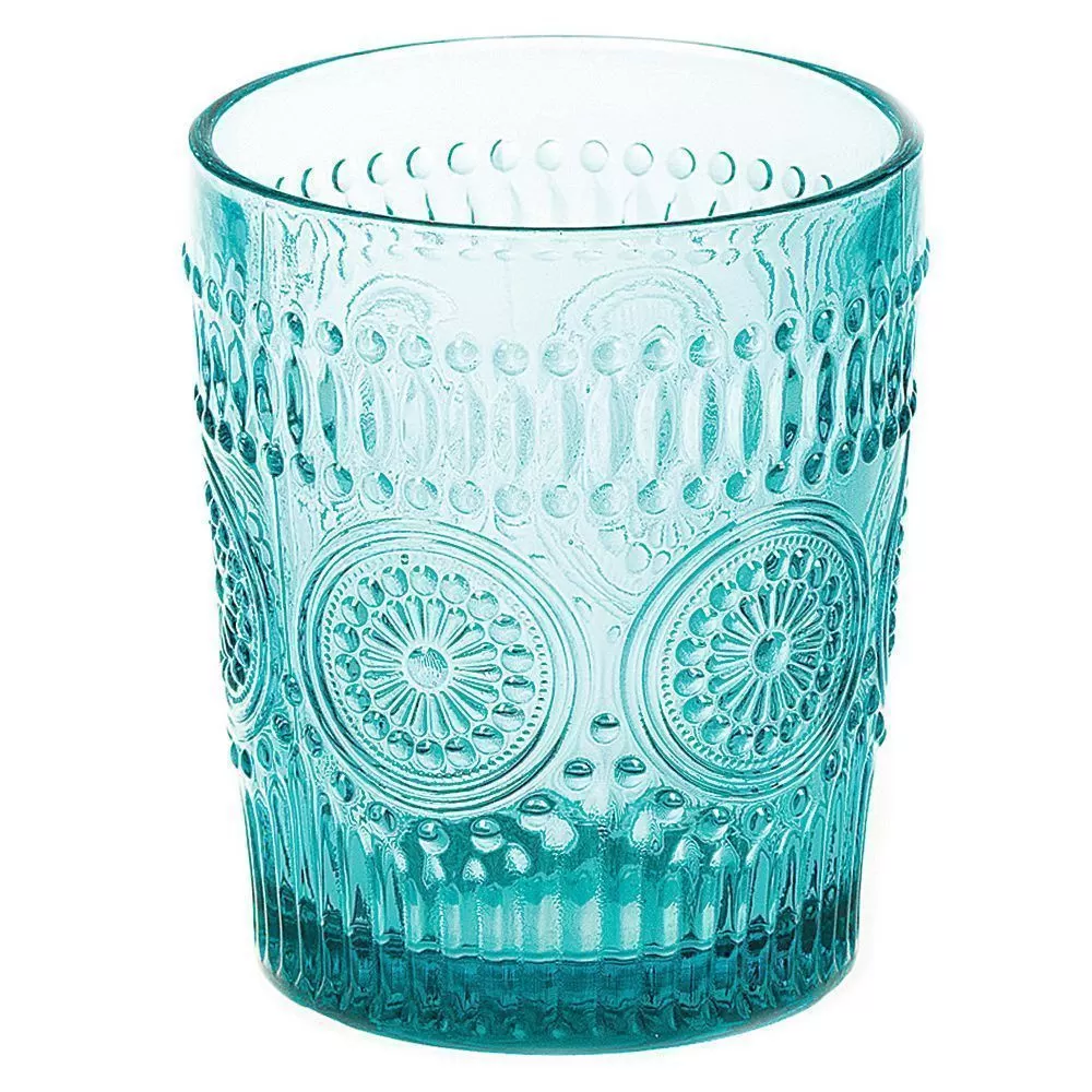 Стакан низкий 220 мл, голубой, 6 шт. в наборе, P.L. — BarWare