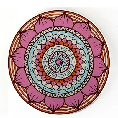 Подставка для бокала костер d 10,2 см h6 мм керамика, P.L. — Barbossa