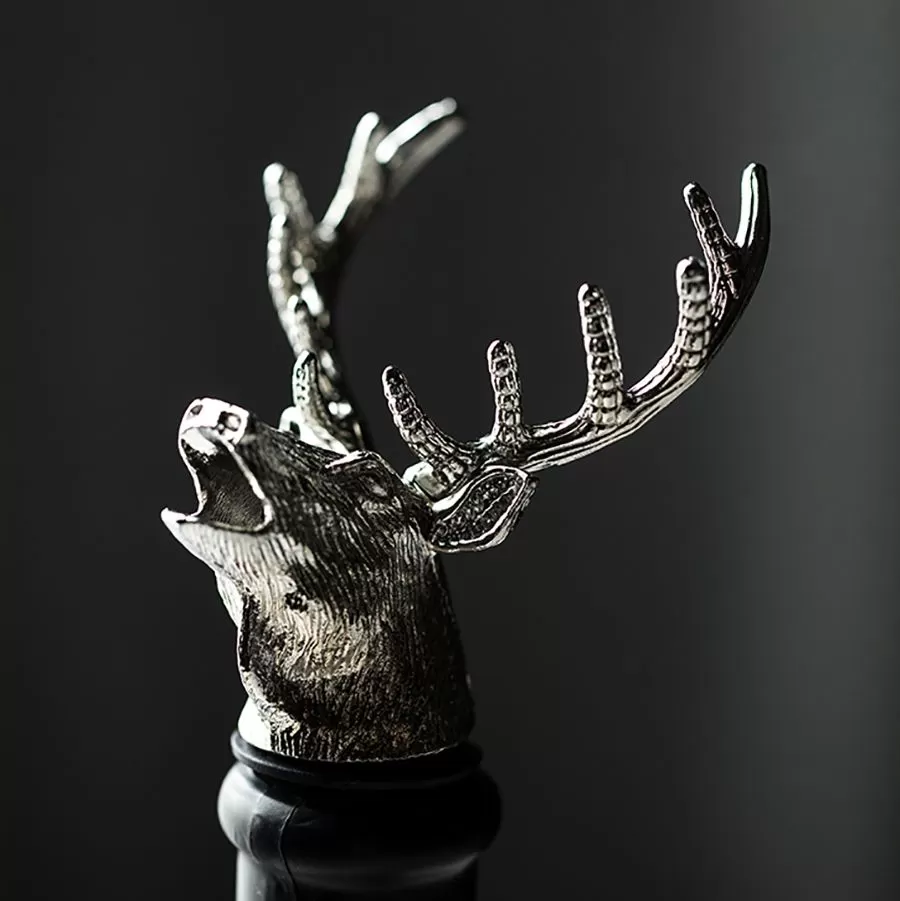 Пробка-гейзер для бутылок.цвет-золотой, "Олень-Deluxe" P.L. — Barbossa