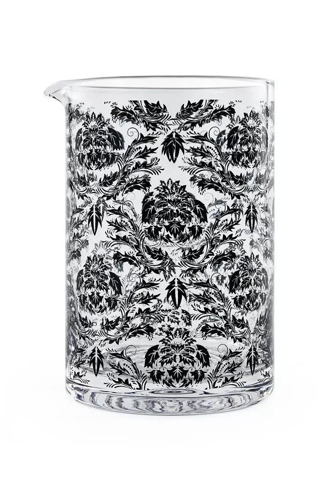Стакан барный для смешивания 620 мл "MIXOLOGY",d 8,3 см h13,5 см с рисунком стекло , P.L.- Barbossa