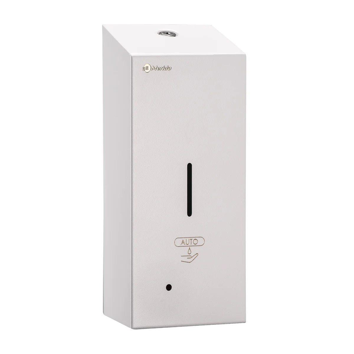 Cенсорный дозатора металлический MERIDA STELLA R CLICK, белый