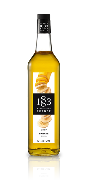Сироп «Банан» «Рутин 1883» стекло 1л