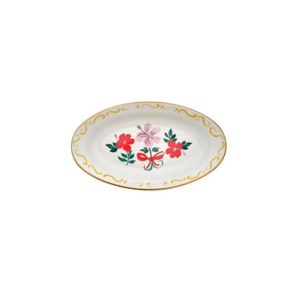 Блюдо овальное Fiore fiocco 17×10 см, Con Amore