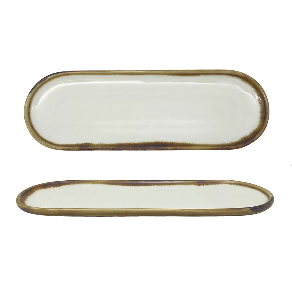 Блюдо овальное 30*10 см,фарфор "Паназия" P.L. Proff Cuisine