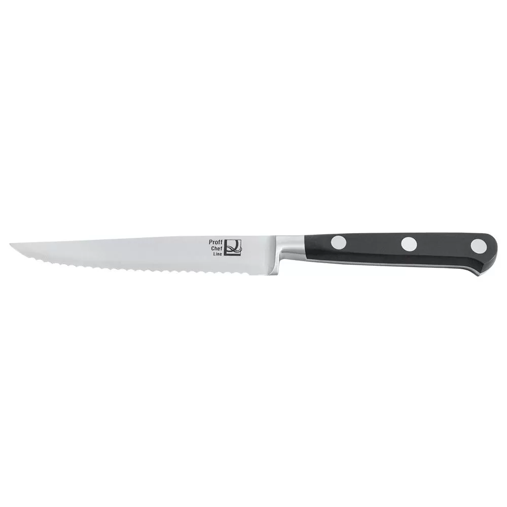 Кованый нож ECO-Line для нарезки, волнистое лезвие, 12,5 см, P.L. — Proff Chef Line