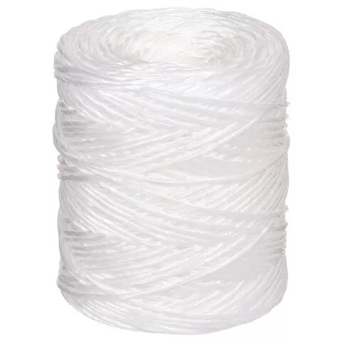 Шпагат полипропиленовый, длина 500 м, диаметр 1,6 мм, линейная плотность 1000 текс