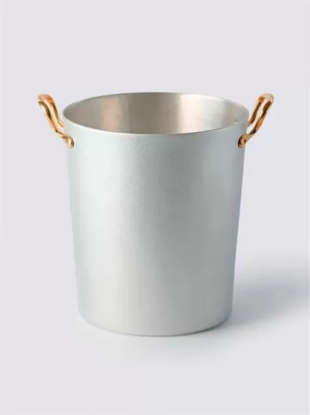 Ведро для льда 3,3 л «Арго», алюминиевое с двумя ручками,17х19 см