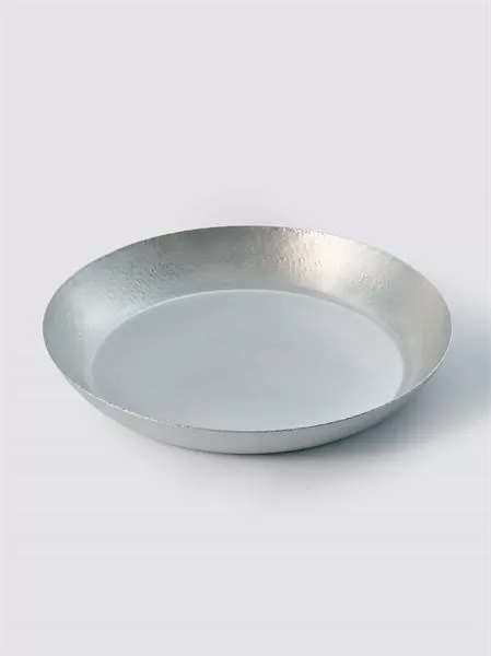 Плато для морепродуктов 35 см «Арго Эхо», алюминиевое с тиснением