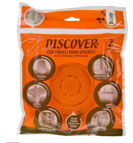 Дезодоратор листовой для писсуаров многофункциональн Discover Balmy 2 шт/уп