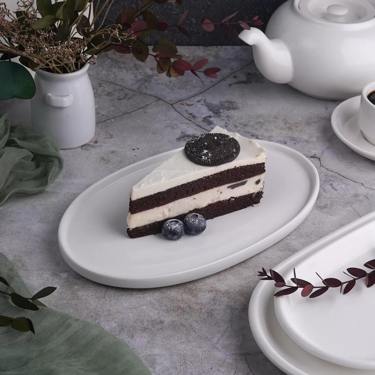 Блюдо овальное 25 см,-2025 P.L. Proff Cuisine