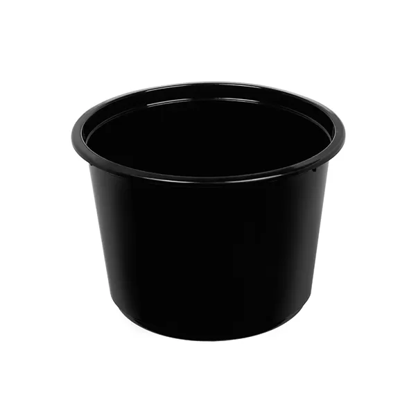 Контейнер PP 500 мл круглый черный 115 серия 50шт/упак /10
