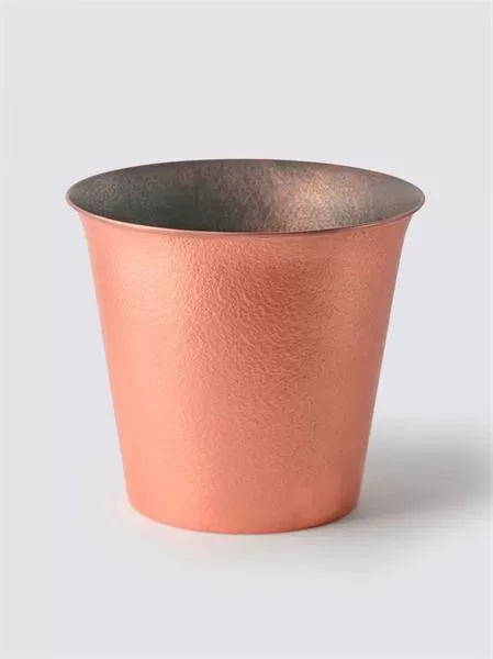 Ведерко для льда 5,5 л «Купер Эхо», медное, с тиснением, 24х21 см