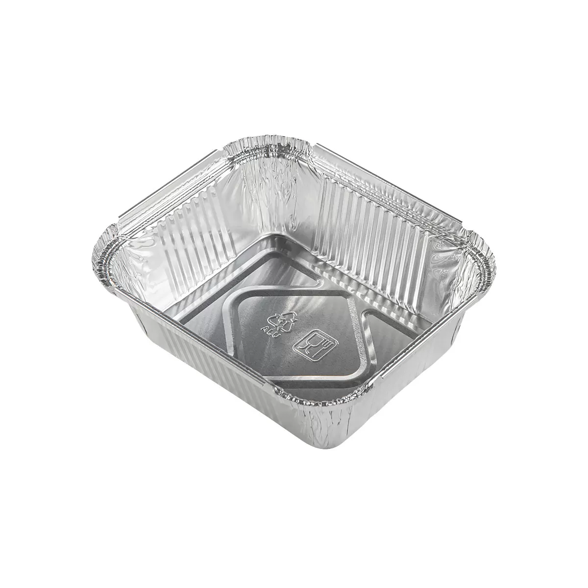 Алюминиевая форма L-край — 146 х 121 х 40 мм, 450 мл 50шт/упак/24