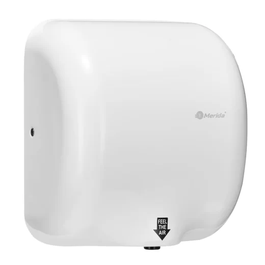 Сушилка для рук MERIDA «Турбо джет» металлическая, белая, 1200 Вт