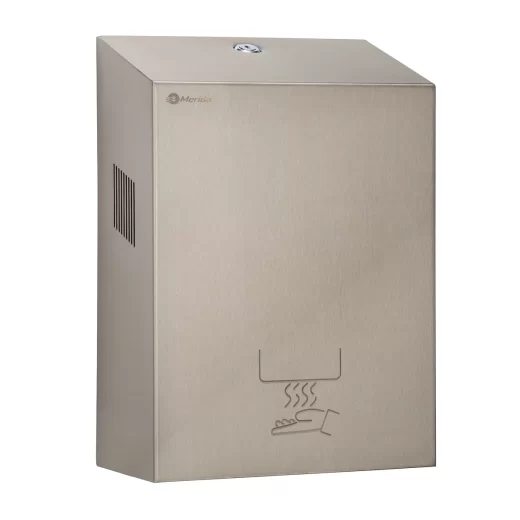 Сушилка для рук MERIDA STELLA R металлическая, антифингер, 1200 Вт