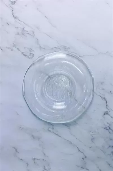 Тарелка d 25 см h 2,5 см, стекло,  прозрачная, Helix