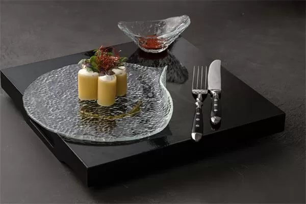 Тарелка для сыра d 20 см h 3 см, стекло, прозрачная, Io