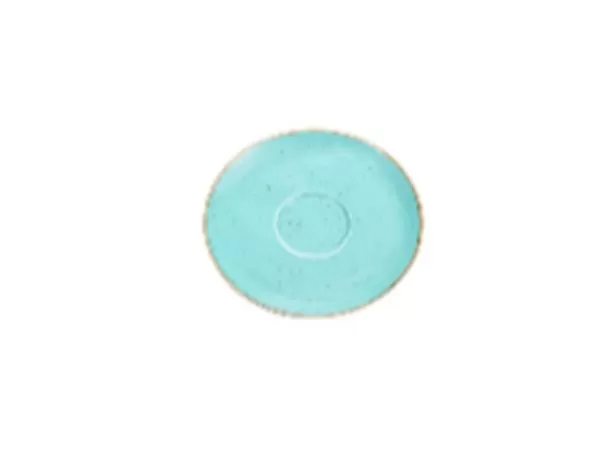 Блюдце для чайной чашки 17 см (к чашке 328334) цвет бирюзовый Seasons