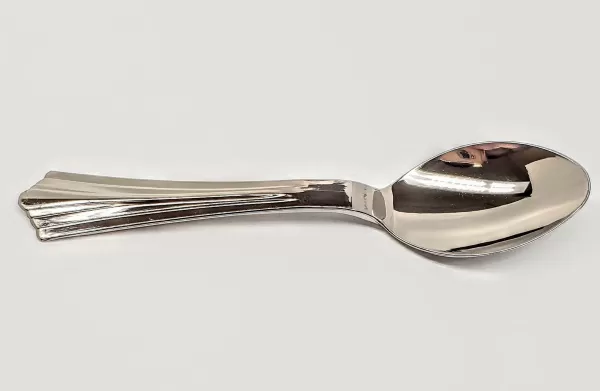 Ложка чайная 14см пластикова металлик Complement 24шт/уп