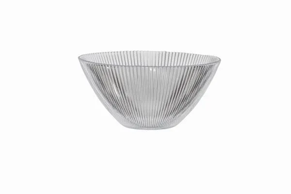 Салатник d 25 см h 12,5 см, стекло, прозрачный, Aria