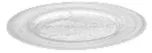 Тарелка d 21 см h 1,5 см, стекло, цвет / декор белый, Neat