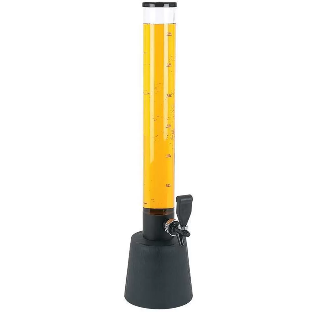 Пивная башня с ёмкостью для льда 3 л,h=80см,d=10.5см, акрил, P.L. — BarWare