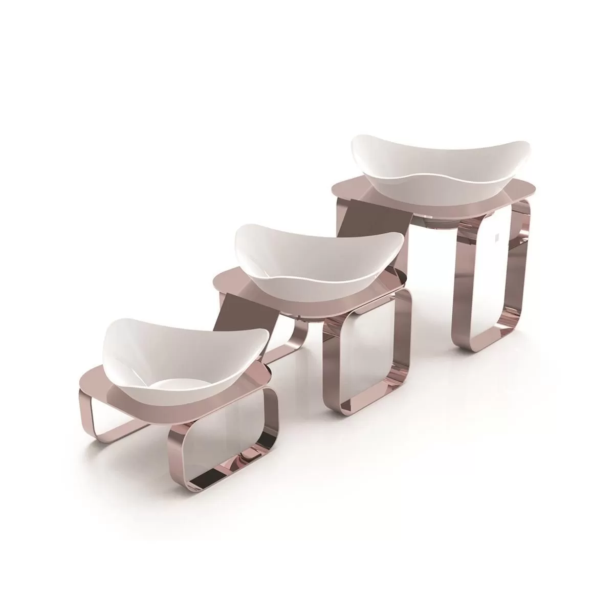 Подставка для выкладки+меламиновый салатник 17*12*16 см P.L.—Hotelware