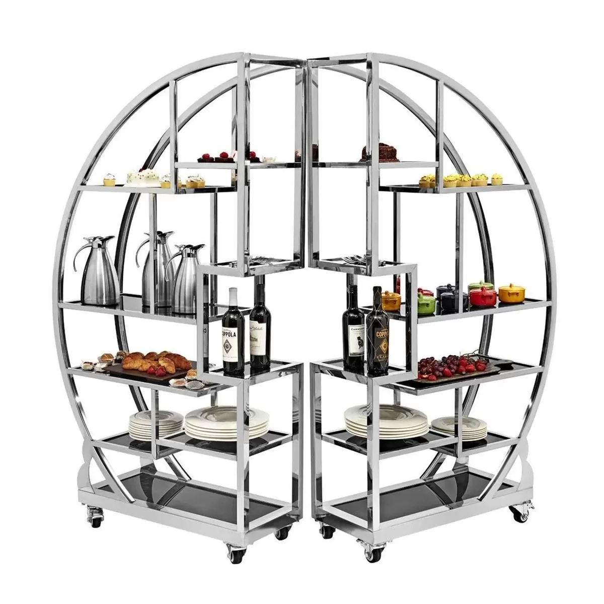 Стойка для выкладки и хранения 69*20*69 см  P.L.—Hotelware