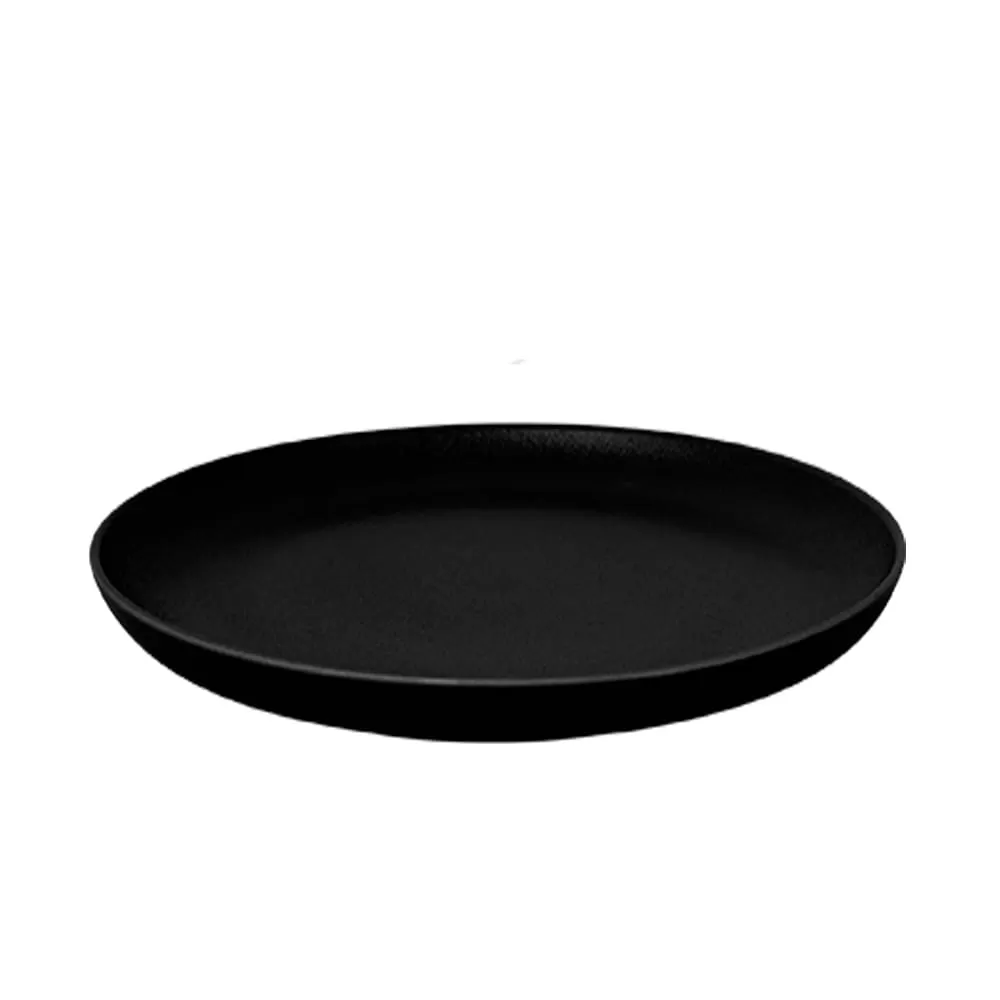 Тарелка d=21 cм,фарфор "NOBLE" серия "Fine Plus-Black Sand"