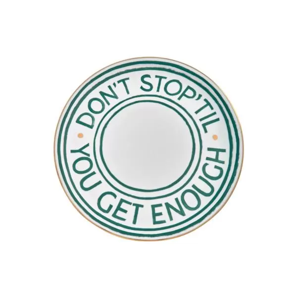 Тарелка для пиццы 32см, Don’t stop, The Club