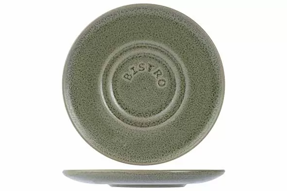 Блюдце d 13,5 см h 0,8 см, Bistro Thyme Green
