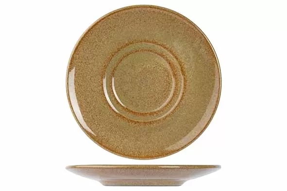 Блюдце d 13,5 см h 0,8 см, Bistro Mustard Yellow