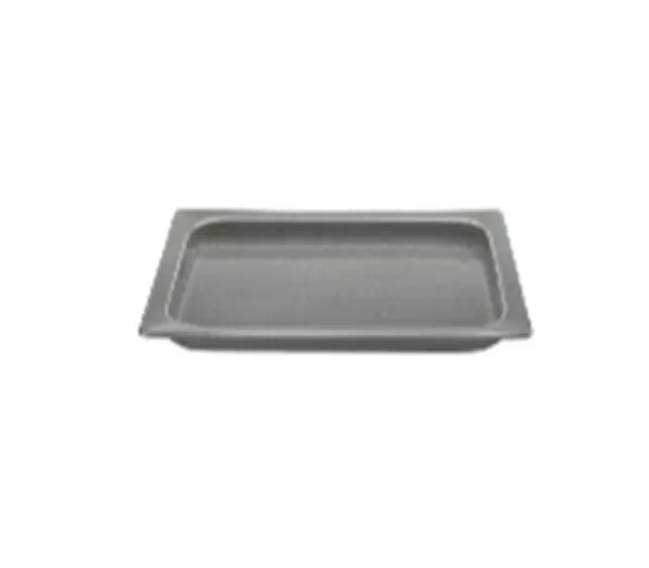 Гастроемкость 26,5×32,5 см h 3 см, цвет темно-серый