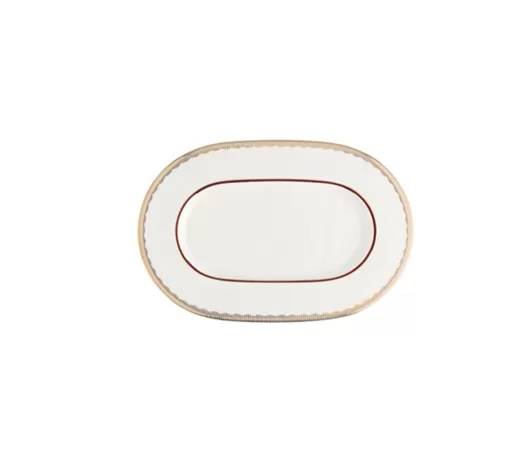 Блюдо овальное 27 см, Rosehip