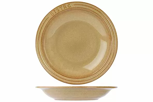 Салатник d 26 см h 4,2 см, Bistro Mustard Yellow