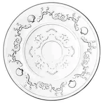 Тарелка мелкая 14,65 см, стекло, VERSAILLES