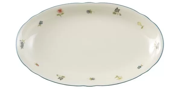 Блюдо овальное 23,5×14 см, Marialuise Streublume