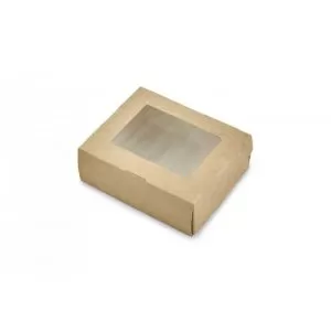 Упаковка ECO TABOX 300gl бум.с окном (100*80*30) 50шт/упак /24