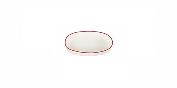 Соусник овальный 10 см Пиоли с кантом